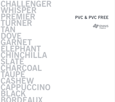 G2,G3,G4: Ennis PVC & PVC Free | Challenger, Whisper, Premier, Turner