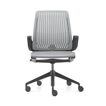 Attune Poly Seat and Back_Chair On White