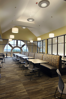 Tuck Install at Augustana College Student Life Cafe
